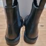Womens Leather Ankle Boots Image 6