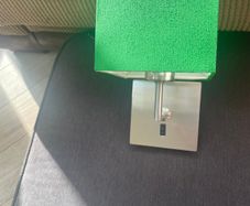 Dar wall light with switch.