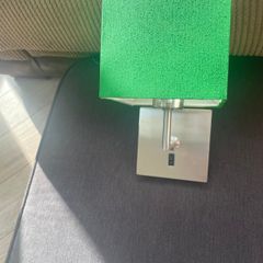 Dar wall light with switch.