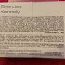 Rare Brendan Kennelly "Living Ghosts" Cassette Tape (1982, Livia Records) Image 4