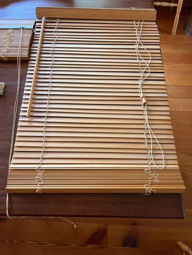 Wooden Blinds x2