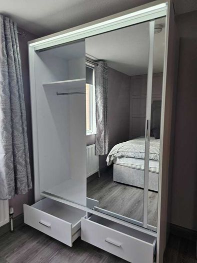 Wardrobe SYCYLIA 153cm White