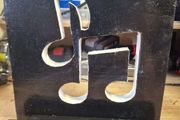vinyl record now playing display