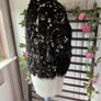 top bnwot elli white top size large black occasion wear top with embellishment Image 6
