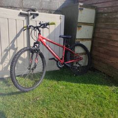 Apollo feud 26 "wheels 14" frame teenager bike available on Saturday afternoon freshly serviced for the new owner!