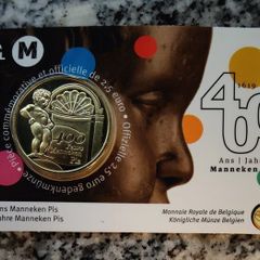 Belgium 2.5 Euro Brilliant Uncirculated Coin 2019 - 400 years Manneken Pis