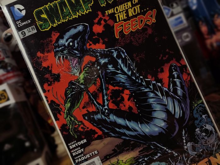 Swamp Thing ! Issue #9 ! The Queen of The Rot Feeds ! Death of Sethe !