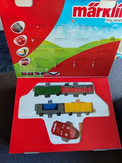 Marklin My World Freight Train Starter Set 29210 Locomotive Train Tracks Tested 2012