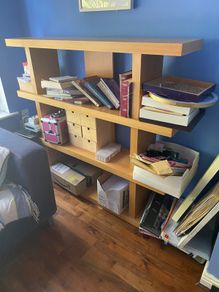 Beech shelves