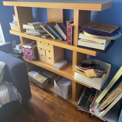 Beech shelves