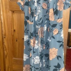 Ladies wrap around dress