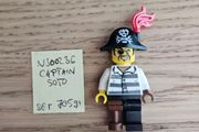 lego njo0236 captain soto, set ninjago 70591