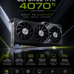 Rtx4070ti gigabyte GeForce Rtx Nvidia 4070 TI