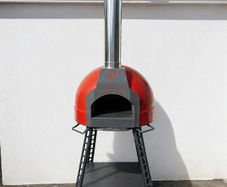 Valoriani baby wood-fired pizza oven. 60 cm