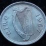 [#343] - Ireland 1967 | Irish 3d | 3 Pence | Hare | KM.12a | UNC Image 2