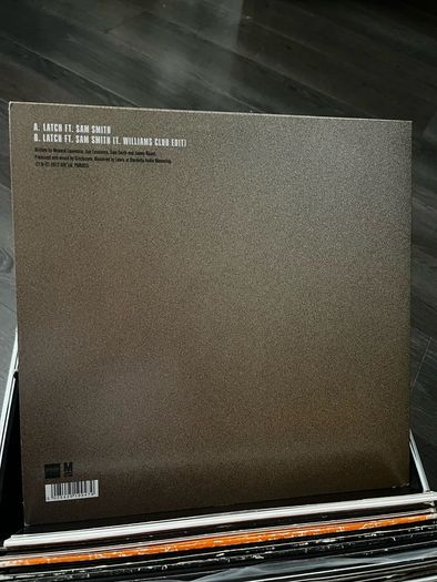 2012 Latch Disclosure feat sam smith 12" vinyl