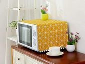 Microwave Dust Proof Cover,Microwave Oven Accessory Protective Cover Dust-Proof Covers Hood Home Decor Microwave Anti-Oil Towel