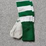 BNWT Hoops Green Football Socks Image 4