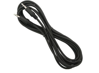 New 5m Long 3.5mm AUX Mini Jack Male to Mini Jack Male Audio Radio Cable #1001