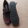 Remonte Burgundy Wedges Size 5 As New Image 4
