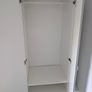 IKEA White PAX Wardrobe with Mirror Image 3