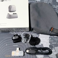 DJI Mic Mini Transmitter (Infinity Black), Wireless Lavalier Microphone