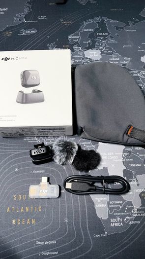 DJI Mic Mini Transmitter (Infinity Black), Wireless Lavalier Microphone