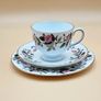 Collectible Wedgwood Bone China, Hathaway Rose trio Image 3