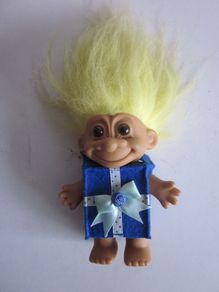 Russ Berrie Troll doll Birthday Present Gift