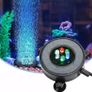LED Aquarium Fish Tank Air Stone Light,Multi-Colored Bubble Disk for Fish Image 2