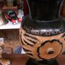 wooden vase ex film prop Image 2