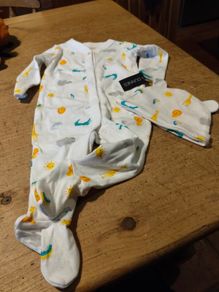 Dunnes Stores baby sleepsuit.  new with Tags.