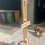 large wooden easel Image 3