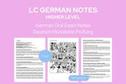 Leaving Cert German Oral Notes