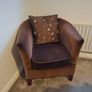 Chaise lounge with matching armchair Image 4