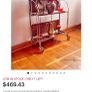 Vintage GERLINOL Folding Bar Cart Image 5