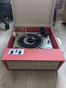 Old record player