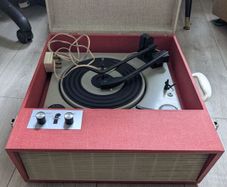 Old record player