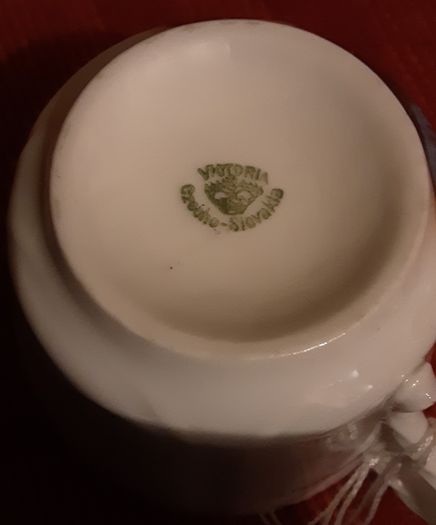 vintage moustache cup