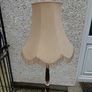 1960s /70s french art deco table floor lamp ,working,,used nice condition,3 legs veneer, see pictures for condition ,buyer collects, sold as seen,freestanding. Image 2
