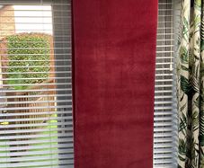 velvet curtains