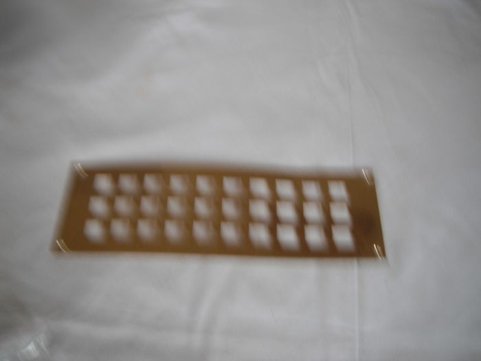 Brass Grid Cover for Sale