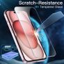 Screen Protector for iPhone 15 6.1-Inch, Tempered Glass Film with Easy Installation Tool, Case-Friendly, HD Clear, 3-Pack Image 6