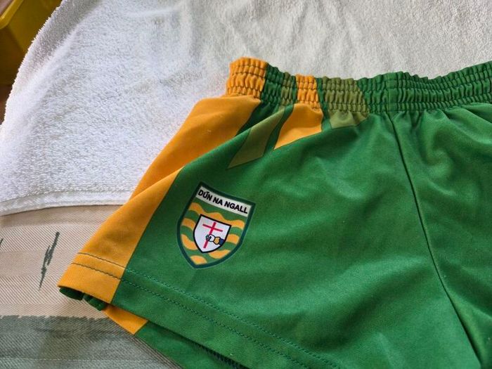 Donegal Gaelic Football Home Shorts 2010 to 2011 Children 5 to 6 Years Old