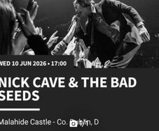 Nick Cave tickets
