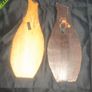 A Pair of Old Indian Rosewood Wall Hanging Plaques with Elephant and Floral Inlay Image 4