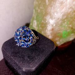 Silver Tanzanite Dress Ring