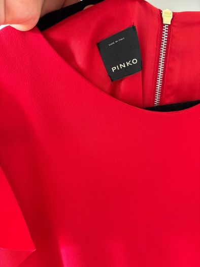 Pinko red cocktail dress