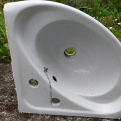 Bathroom Corner Sink 37x37