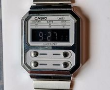 Casio A100WE digital watch